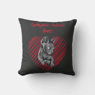 Sphynx-tastic Love for Every Sphynx Cat Lover Cushion