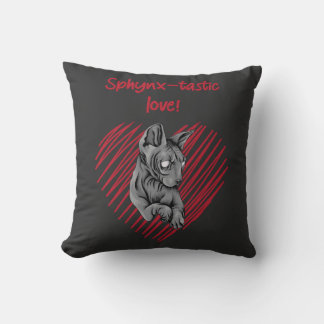 Sphynx-tastic Love for Every Sphynx Cat Lover Cushion