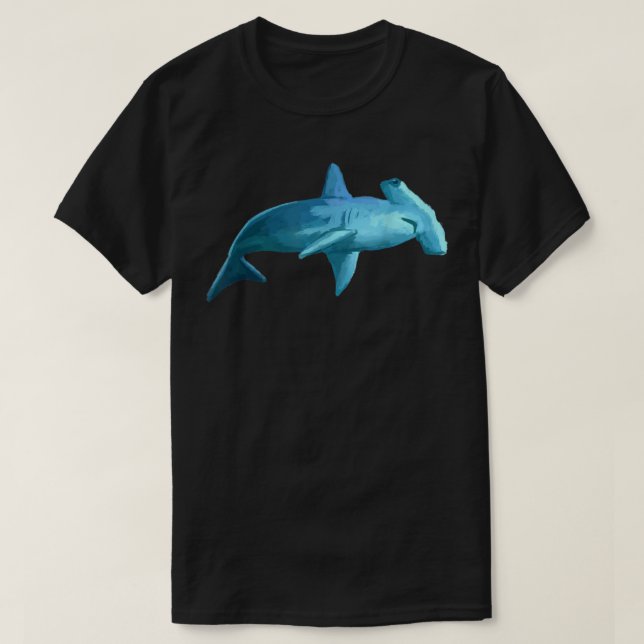 Sphyrna Hammerhead Shark T Shirt Tshirt tee (Design Front)
