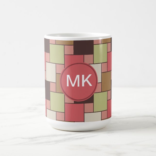 Spice Cabinet Geometric Coffee Mug (Center)