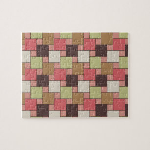 Spice Cabinet Geometric Jigsaw Puzzle