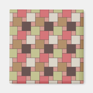 Spice Cabinet Geometric Magnet