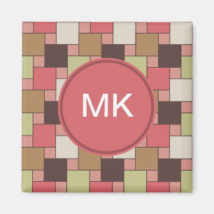 Spice Cabinet Geometric Magnet