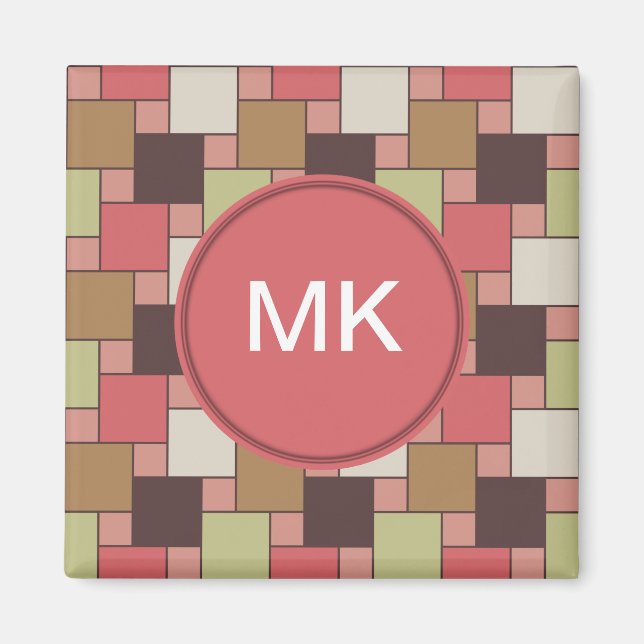 Spice Cabinet Geometric Magnet (Front)