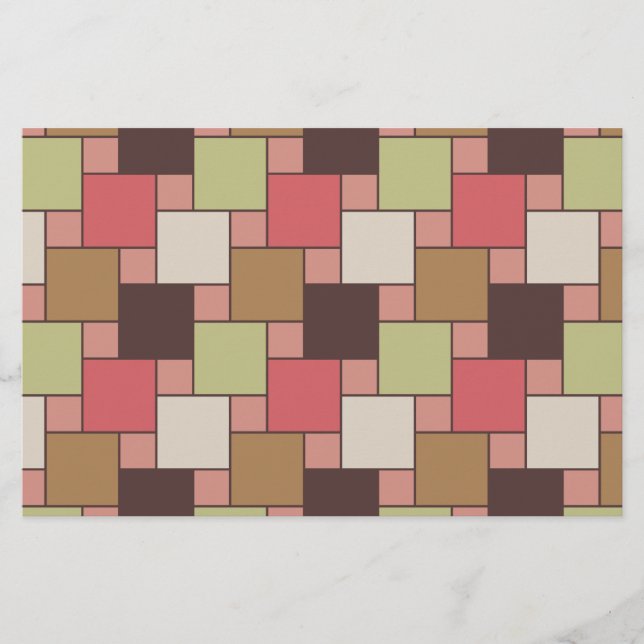 Spice Cabinet Geometric Stationery (Front)