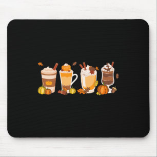 Spice Coffee Latte Fall Autumn Season Hello Fall  Mouse Mat