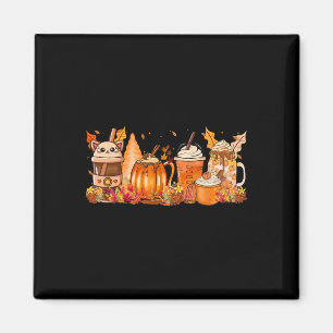 Spice Fall Coffee Hot Tea Autumn Harvest Women Dri Magnet