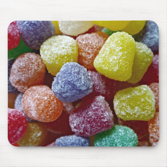 Spice Gumdrops Candy Mouse Mat (Front)