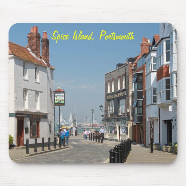 Spice Island - Portsmouth Mouse Mat (Front)