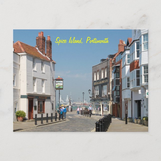 Spice Island - Portsmouth Postcard (Front)