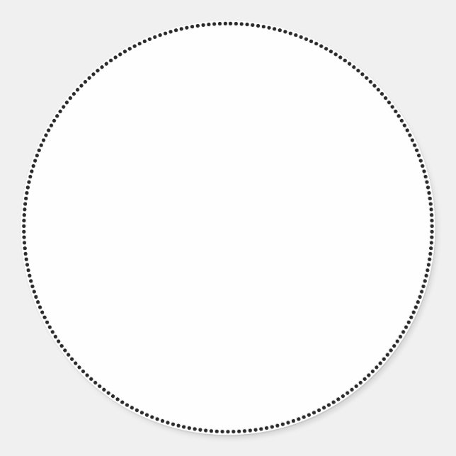 Spice jar dots border blank label seal sticker (Front)
