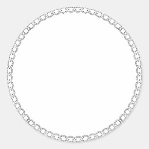 Spice jar whimsical blank round seal label