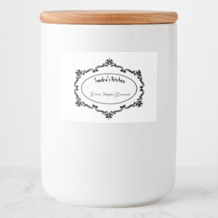 Spice Label for Jar Vintage