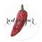 Spice label: Red Pepper