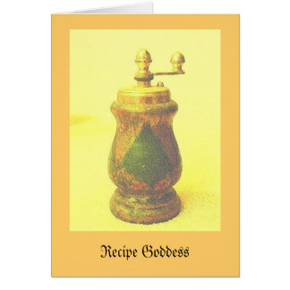 Spice of Life Recipe Card