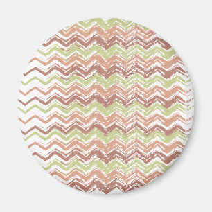 Spice Scribble Chevron ZigZag Magnet