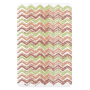 Spice Scribble Chevron ZigZag Magnet