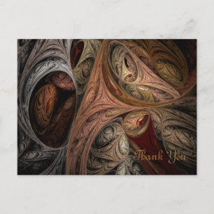 Spice Twist Fractal Postcard