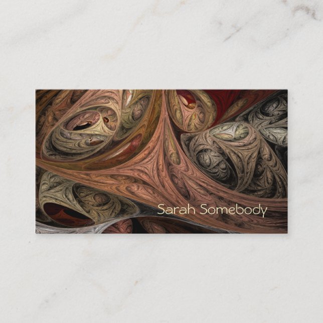 Spice Twist Fractal Profile Card (Front)