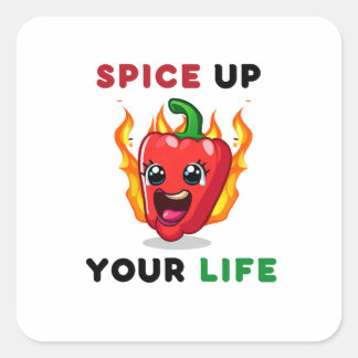 Spice Up Your Life Square Sticker