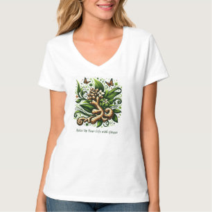 "Spice Up Your Life With Ginger" Herbal T-Shirt