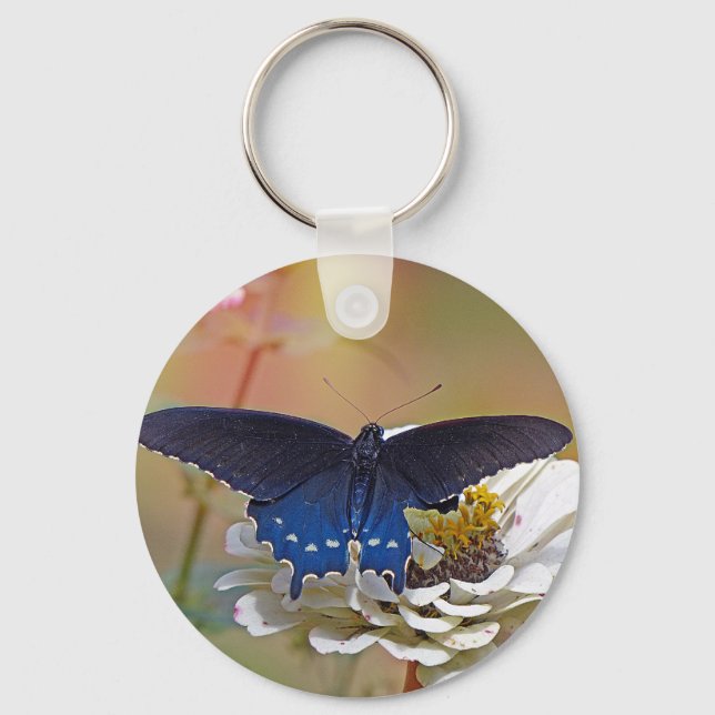 Spicebush Swallowtail Key Ring (Front)