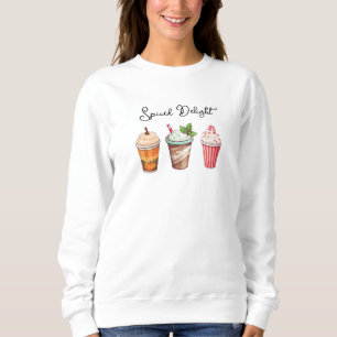 Spiced Delight Holiday Season Coffee Sweatshirt