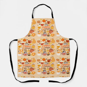 Spiced Pumpkin Season Apron