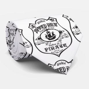 Spiced Rum Pirate Drink Thunder_Cove  Tie