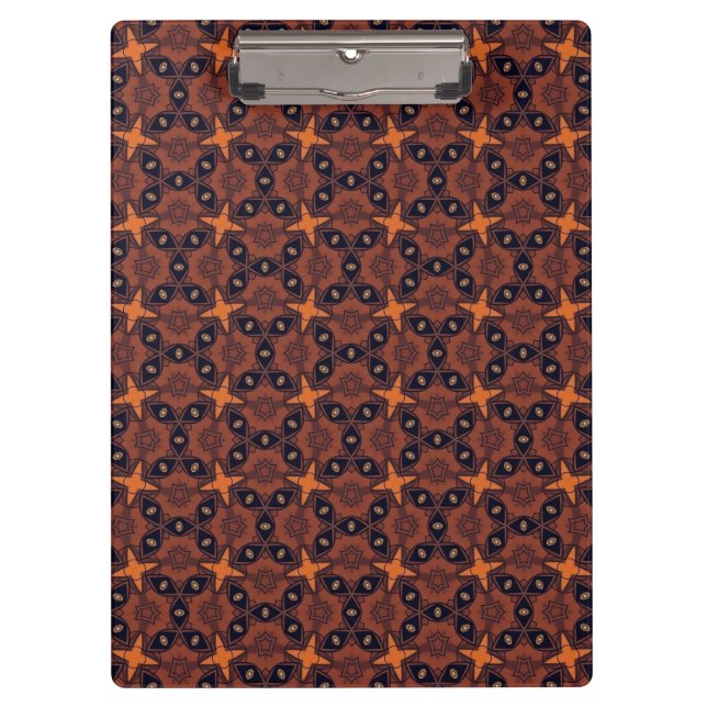 Spiced Starfall Trellis Clipboard (Front)