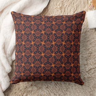 Spiced Starfall Trellis Cushion