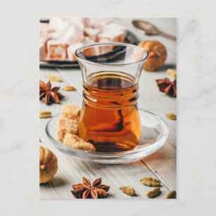 Spiced tea postcard