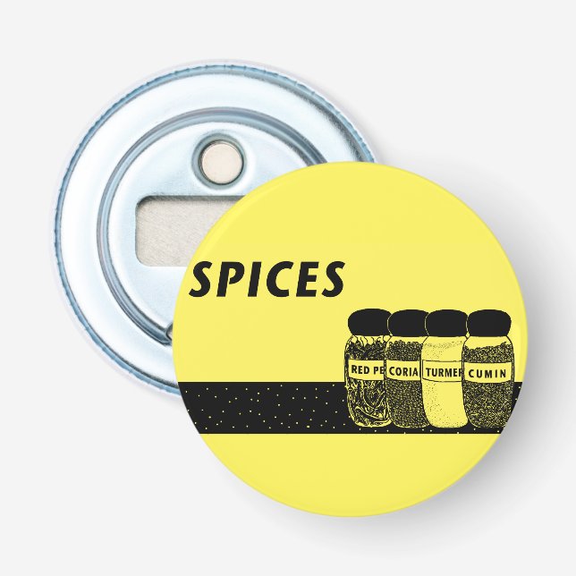 Spices Bottle Opener (Front)