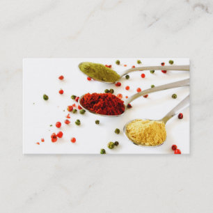 Spices business cards