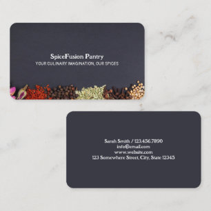 Spices Chef Business Card