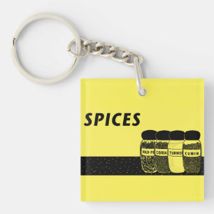Spices Key Ring