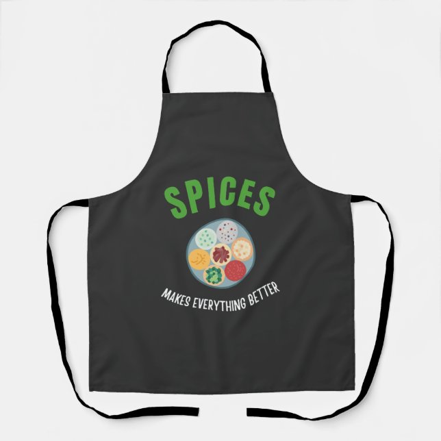 Spices makes everything better apron (Front)