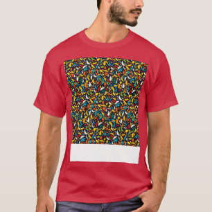 Spices Seamless Pattern Seasoning Herbs Jar India  T-Shirt