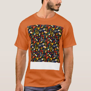 Spices Seamless Pattern Seasoning Herbs Jar India T-Shirt