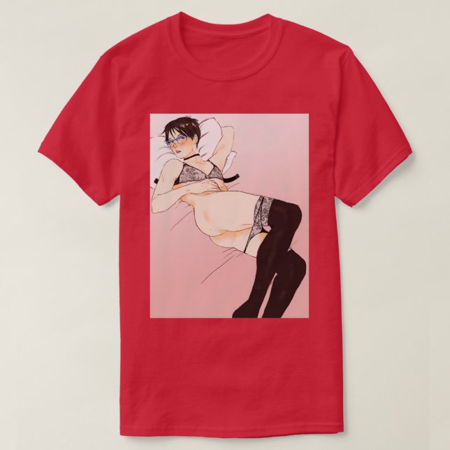 Spiciest Katsudon T-Shirt (Design Front)