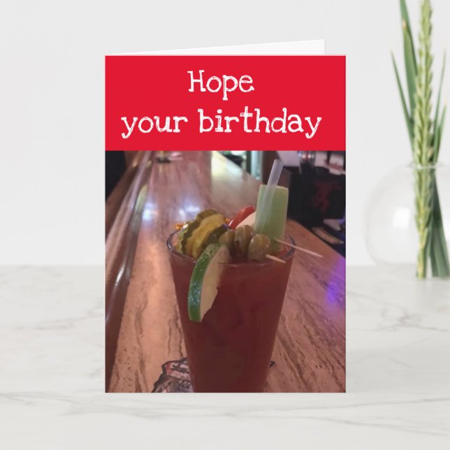 SPICY BIRTHDAY WISH JUST FOR YOUR *BIRTHDAY* CARD (Front)