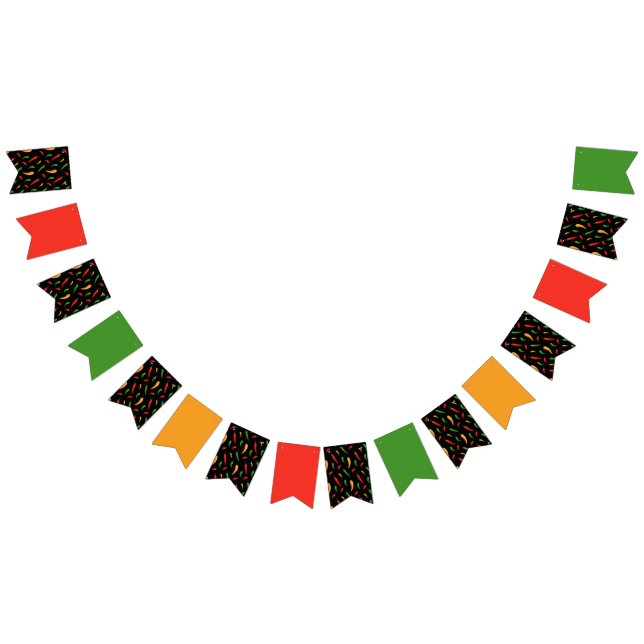 Spicy Chilli Peppers Bunting Bunting (All)