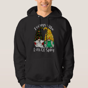 Spicy Cinco De Mayo Gnomes For Women And Men Funny Hoodie