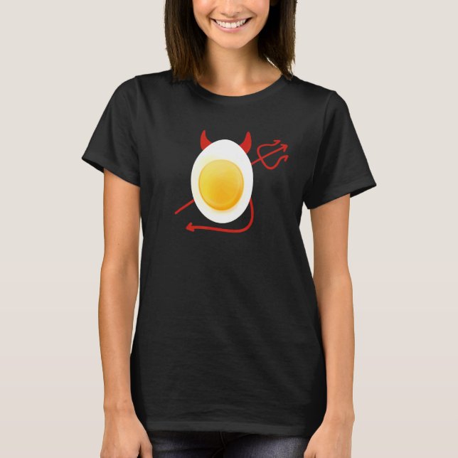 Spicy Evil Deviled Eggs T-Shirt (Front)