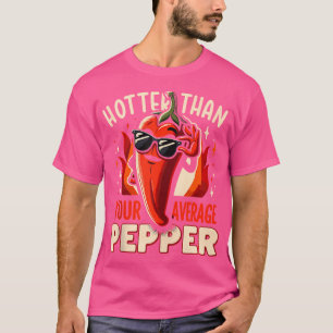 Spicy Food Lover Chilli Peppers Chef Spice Scovill T-Shirt