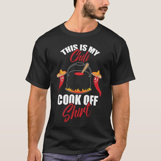 Spicy Food Lover This is my Chili Cook Off T-Shirt (Front)