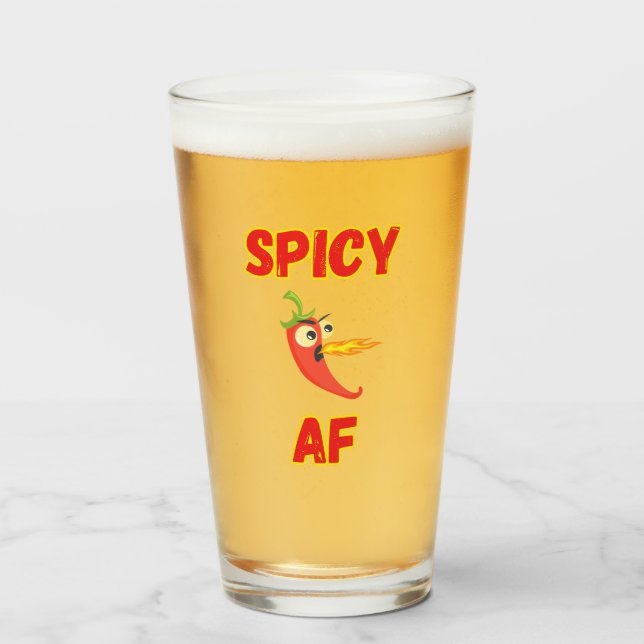 Spicy Hot Pepper AF Glass (Front Filled)