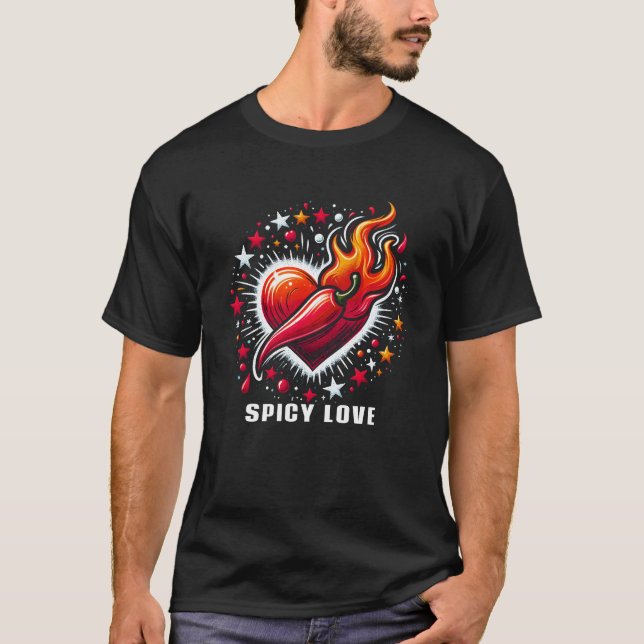 Spicy Love  T-Shirt (Front)