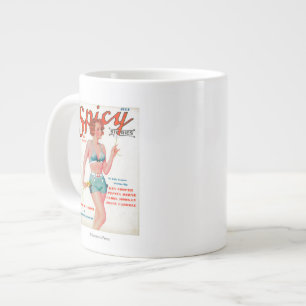Spicy Magazine Cover Large Coffee Mug