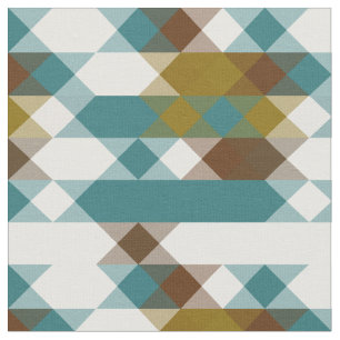 spicy mustard, faded jade, white and nutmeg  fabric